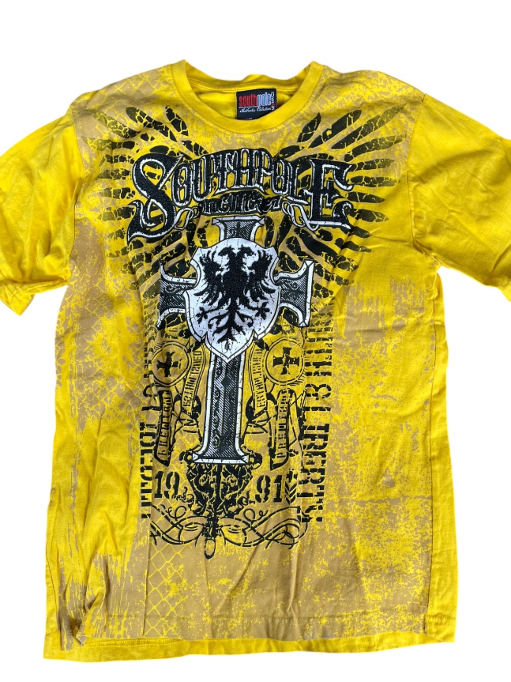 Y2K South Pole large boys 16-18 cotton shirt urban streetwear hop hop
